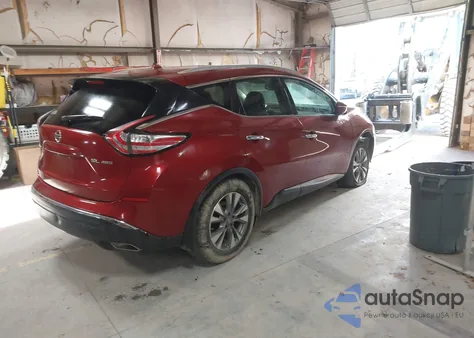 2015 Nissan Murano Sl from USA, damaged, VIN 5N1AZ2MH9FN270387